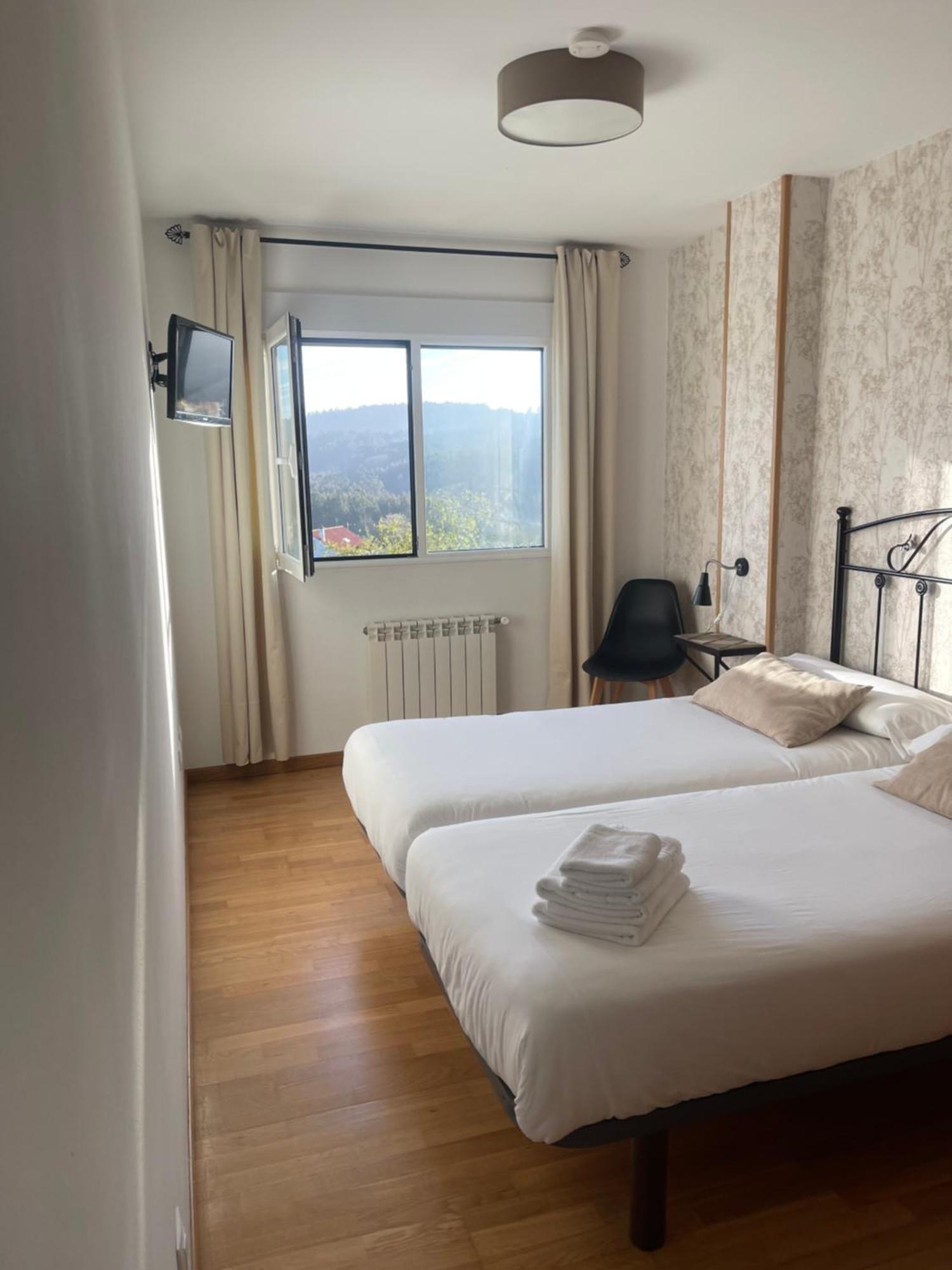 Pension 23-Vinte E Tres O Pedrouzo Dış mekan fotoğraf